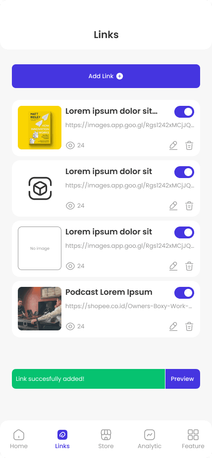 Goolink - Link in Bio screenshot 2