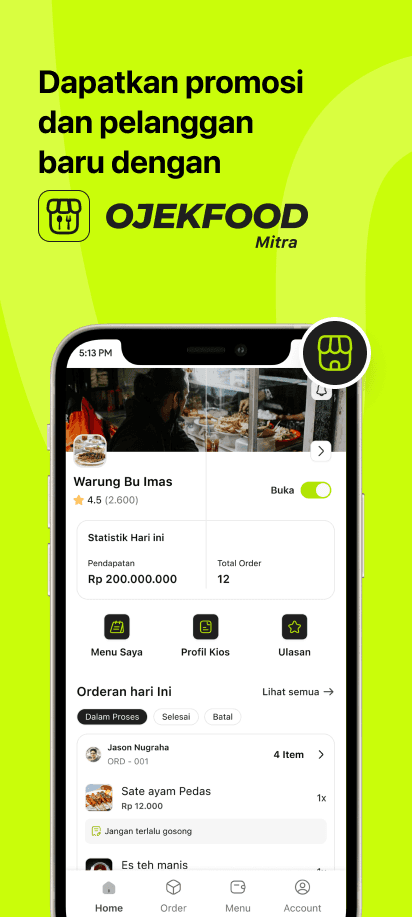 Ojekfood - Food Delivery screenshot 5