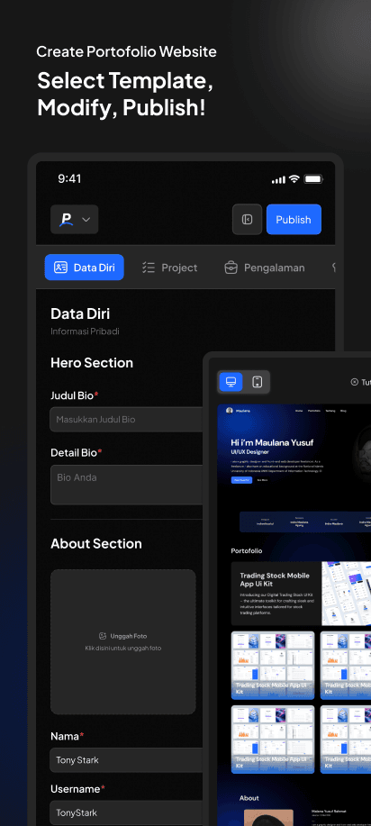 Profilix - Digital Profile screenshot 2