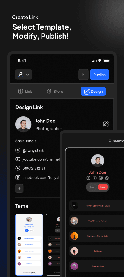 Profilix - Digital Profile screenshot 3